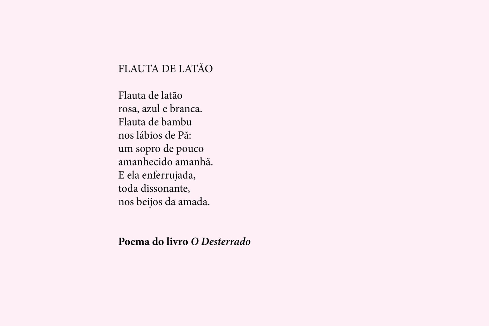 FLAUTA DE LATÃO